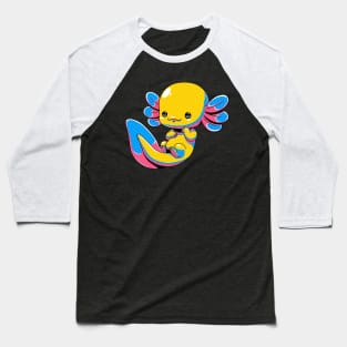 Axolotl Pop Art Baseball T-Shirt